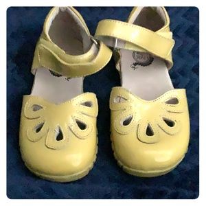 Livie and Luca yellow petal shoes 10